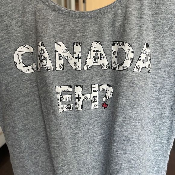 Canada eh bodysuit grey size S - Picture 2 of 5